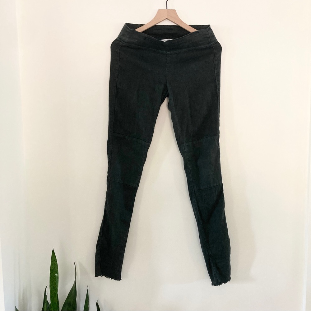 James Perse Linen Blend Dark Blue Pants Size 1